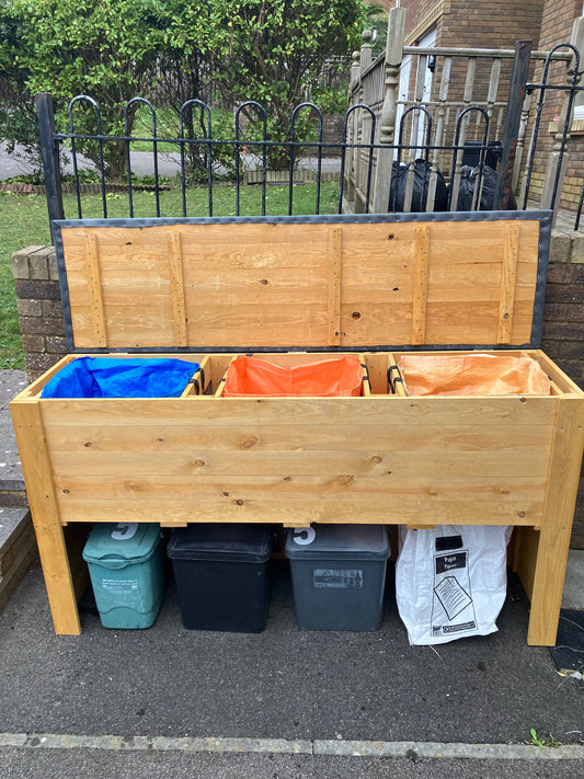 Extra Large Triple Decker Holds Three Large Recycling Bags